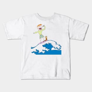 Surfer Ocean Kids T-Shirt